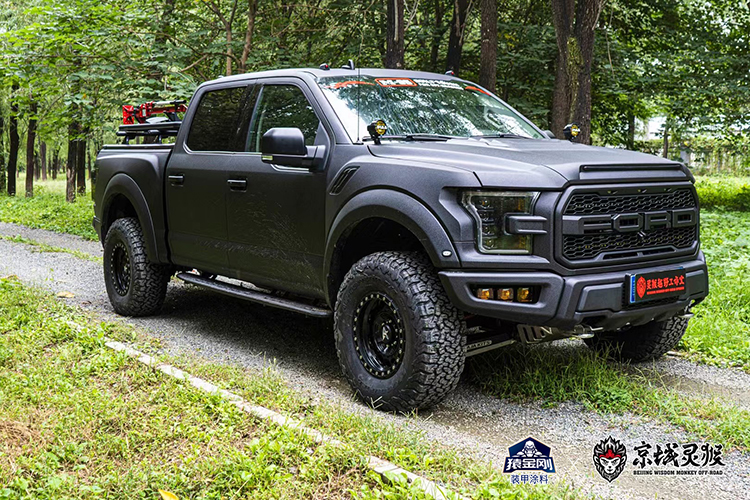 越野车福特F-150LTD改装猛禽外观,整车定制喷涂香港和宝典宝典资料大全网站防爆装甲漆 香港和宝典宝典资料大全网站